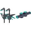 Wolfcraft 3455100-2 Ehz 40-110 - Morsetti Una Sola Mano Piccoli & 3038000-1 Connector Pro/Easy - Adattatore Per Morsetti Per Uso A Mano Sola