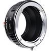K&F Concept Adattatore PK-M4/3 - K&F Concept adattatore per obiettivo per montare la lente Pentax K PK a Micro 4/3 M4/3r G10 G3 GF3 GF1 E-P3 P2 PL3 PL1