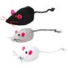 Trixie Gioco Mouse in Peluche Longhair Pad con campanellino Trixie - 5 cm - Giochi per gatti - 1° ORDINE? scegli lo sconto BZR5 / BZR20 + 200 punti fedeltà
