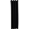 Gardinenbox Newyork 201920600 - Tenda oscurante oscurante Newyork, colore nero, 245 x 140 cm (altezza x larghezza), 1 confezione da 1 tenda termica oscurante, con occhielli fonoassorbenti,