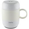 Drink Pod Pioneer Drink Pod Fiaschetta per capsule Drinkpod isolata sottovuoto in acciaio inossidabile a prova di perdite 6 ore di caldo 24 ore di freddo, bianca, 280 ml