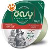 Oasy Cat More Love Green Cup Pollo con Anatra - Vaschetta da 70 Gr