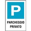 myProtect Cartello in alluminio: Parcheggio privato.