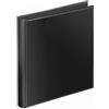 Veloflex 4149280 - Raccoglitore ad anelli con tasche trasparenti, formato DIN A4, colore: Nero