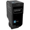 LEXMARK Toner ciano compatibile con Lexmark 78C50C0 ciano 1400 pagine