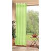 Gardinenbox Tenda in voile con occhielli, trasparente, tinta unita, 100% poliestere, verde mela, altezza x larghezza 175 x 140 cm