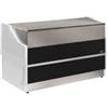 Mobile Laterale Cassa per Banco Espositivo Mod. Oristano - Mobile Laterale Cassa per Banco Espositivo Mod. Oristano, Lunghezza 70 cm
