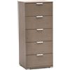 MIlani Home NIRRE - cassettiera 5 cassetti