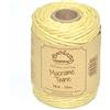 Everlasto - Bobine da 50 m, in morbido cotone colorato, per macramè, 4 mm circa, colore: limone