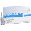 Promopharma Promoligo 15 rame oro e argento - Integratore ricostituente, 20 fiale da 2 ml