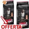 Purina Dog Pro Plan Adult Medium Salmone - Offerta [PREZZO A CONFEZIONE] Quantità Minima 2, Sacco Da 14 Kg