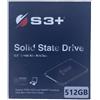S3PLUS SSD 512GB S3+ 2.5 SATA [S3SSDC512]