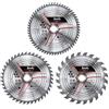 Einhell kwb Einhell - Set di 3 lame per sega circolare, 250 x 30 mm, accessori per seghe (3 lame per sega HM, diametro 250 x 30 mm, 1 x 24 Z, 1 x 42 Z, 1 x 60 Z, adatte per seghe circolari Einhell e