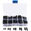HALJIA, set da 300 dadi esagonali M3, in nylon, per separare cavi, PCV e circuiti, in varie misure e taglie