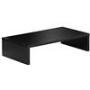 FITUEYES Supporto Monitor Supporto per Monitor in Legno L42,5xW23,5xH10cm (Nero) DT104201WB