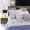Italian Bed Linen Parure Letto Watercolor, Multicolore Wt11, 2 Posti, 100% cotone