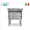 CUPPONE - MICHELANGELO - Forno Elettrico per 6 Pizze, 35 cm - CAMERA da mm 1080x720x140h, - Componibile