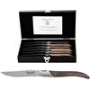 Laguiole Style de Vie Coltello da bistecca, Luxury Line, 6 pezzi, legno misto