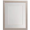 FRAMES BY POST Cornice portafoto Rosa con passepartout 22,8 x 18,8 cm, Dimensioni Immagine 17,8 x 12,7 cm, plastica Vetro, Supporto Bianco, 9 x 7 Image Size 7 x 5 inch