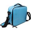 Nerthus FIH 669 - Borsa Termica portalimenti con Cinghia e Due Tasche: Blu, Borsa ermetica Termica Pieghevole, Ideale per Portare Il Pranzo al Lavoro, in Ufficio, al Mare, in Viaggio