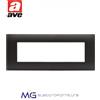 Ave 44PJ07GTK Placca tecnopolimero Young S44 - 7 Mod