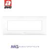 Ave 44PJ07B Placca tecnopolimero Young S44 - 7 Mod