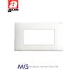 Ave 44PJ04B Placca tecnopolimero Young S44 - 4 Mod