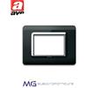 Ave 44PY03NAL Placca tecnopolimero S44 - 3 Mod