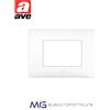 Ave 44PJ03B Placca tecnopolimero Young S44 - 3 Mod