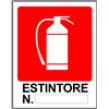 myProtect Cartello in alluminio: Estintore N.