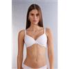 Intimissimi Reggiseno A Balconcino Francesca In Microfibra Ultralight Bianco