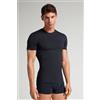 Intimissimi T-shirt In Cotone Superior Elasticizzato Blu