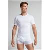 Intimissimi T-shirt In Cotone Superior Elasticizzato Bianco