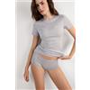 Intimissimi Maglia Manica Corta In Cotone Ultrafresh Grigio