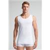 Intimissimi Canotta Scollo Tondo In Cotone Superior Extrafine Bianco