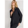 Intimissimi Giacca Pigiama A Manica Lunga In Micromodal Nero