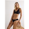 Intimissimi Slip In Cotone Nero