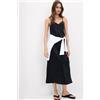 Intimissimi Sottoveste Longuette In Seta Nero