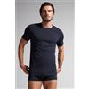 Intimissimi T-shirt In 100% Cotone Superior Blu