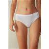 Intimissimi Slip In Cotone Vita Semi-alta Bianco
