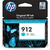 Hp - Cartuccia ink originale - 912 - Ciano - 3YL77AE - 315 pag (unità vendita 1 pz.)