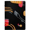STILCASA Portamenù linea Spaghetti - A5 - 17x23 cm - nero - Stilcasa (unità vendita 3 pz.)