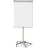 Bi-Office Lavagna Portablocco Mobile Smart, Lavagna a Fogli Mobili Portatile Con Cornice Grigia, Superficie Magnetica, Dimensioni Panello Euro 700 x 1000 mm