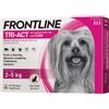 Frontline Tri-Act Spot-On per cani - 3 pipette per cani taglia mini (2-5 Kg)