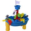 KNORRTOYS.COM- Tavolo per Sabbia e Acqua, Nave Pirata, Multicolore, 39200