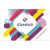 Biglietti XL non plastificati carta patinata opaca 500 pezzi 300 g. patinata opaca