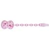 Chicco Clip Catenella rosa per ciuccio dei bambini 1 pezzo