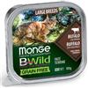 Monge BWild Grain Free Patè per Gatti Large Breeds con Bufalo e Ortaggi da 100 gr