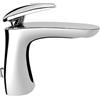 FIR ITALIA Fir - Miscelatore monocomando lavabo Synergy open 93 con scarico