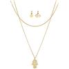 Elli Collana da Donna in Argento 925, Baguette Fuselée con Cristallo Bianco